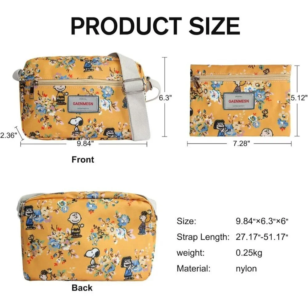 Crossbody Bag Women Oilcloth Small Purses Travel Fashionable Lightweight